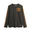 Vintage Athletic Long Sleeve Striped Top