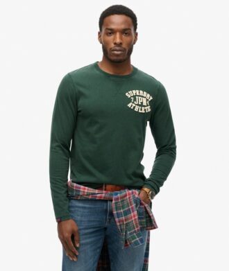 Vintage Athletic Long Sleeve Top