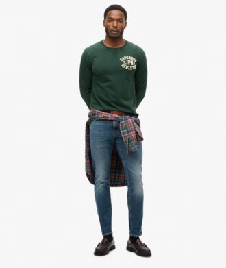 Vintage Athletic Long Sleeve Top