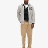 Vintage Athletic Zip Hoodie