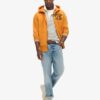 Vintage Athletic Zip Hoodie