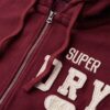 Vintage Athletic Zip Hoodie