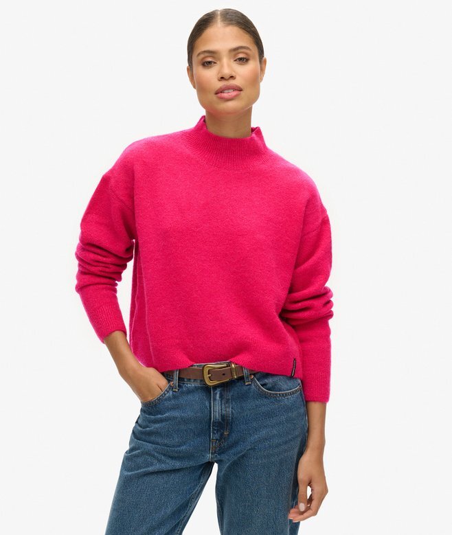 Vintage Essential Mock Neck Jumper Vintage Essential Mock Neck Jumper