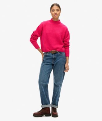 Vintage Essential Mock Neck Jumper