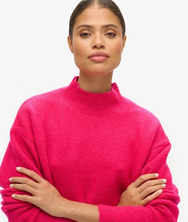 Vintage Essential Mock Neck Jumper Vintage Essential Mock Neck Jumper