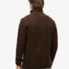 Vintage Jacob Cable Knit Half Zip Jumper