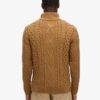 Vintage Jacob Cable Knit Half Zip Jumper Vintage Jacob Cable Knit Half Zip Jumper