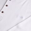 Vintage Logo Embroidered Half Button Top