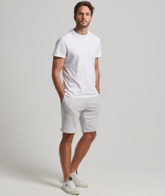 Vintage Logo Embroidered Jersey Shorts
