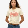 Vintage Logo Neon Fitted T-Shirt