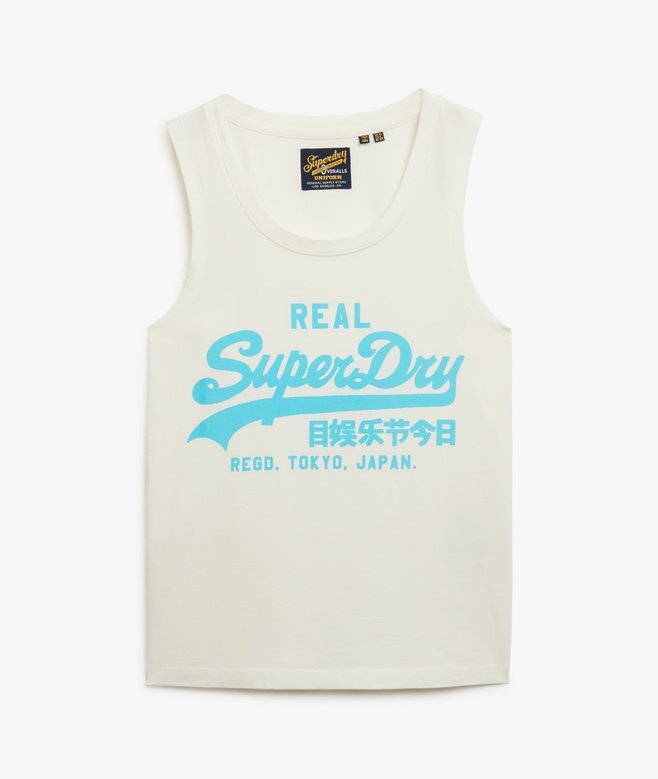 Vintage Logo Neon Scoop Neck Tank Vintage Logo Neon Scoop Neck Tank