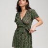 Vintage Mini Wrap Dress