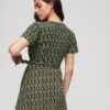 Vintage Mini Wrap Dress