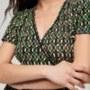Vintage Mini Wrap Dress