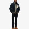 Vintage Retro Borg Fleece Jacket