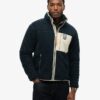 Vintage Retro Borg Fleece Jacket