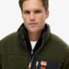 Vintage Retro Borg Fleece Jacket