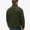 Vintage Retro Borg Fleece Jacket