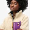 Vintage Retro Half Zip Fleece Jumper