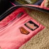 Vintage Retro Half Zip Fleece Jumper