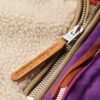 Vintage Retro Half Zip Fleece Jumper