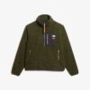 Vintage Retro Half Zip Fleece Jumper