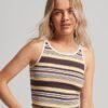 Vintage Stripe Surf Tank Top