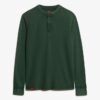 Vintage Textured Henley Top