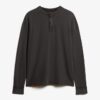 Vintage Textured Henley Top