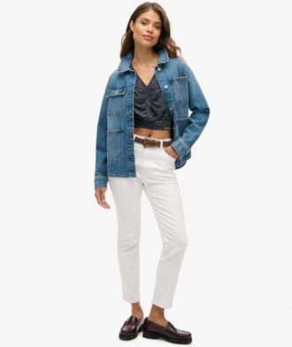 Vintage Tie Front Top