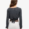 Vintage Tie Front Top