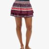 Vintage Tiered Mini Skirt