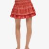 Vintage Tiered Mini Skirt