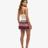 Vintage Tiered Mini Skirt
