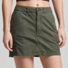 Vintage Utility Mini Skirt